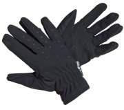 Jezdecké rukavice ELASTIK HKM černá