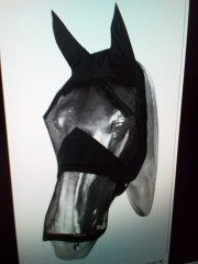 Maska pro koně Kentaur černá