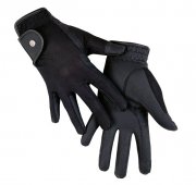 Letní jezdecké rukavice STYLE HKM černá